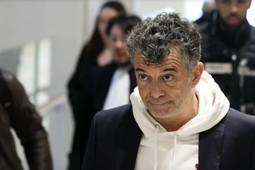 Stéphane Plaza au tribunal de Paris ce mardi. Photo AFP/Alain Jocard