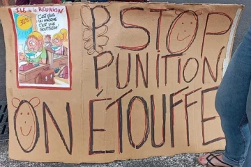 manifestation contre le masque obligatoire