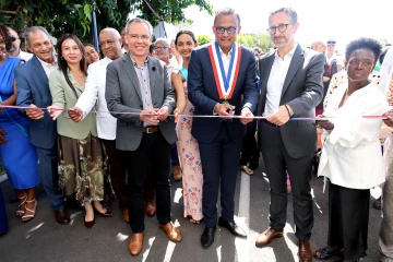 Le Département à l'inauguration de la Foire agricole de Bras-Panon