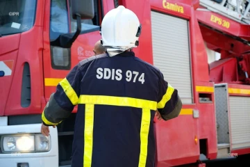 Incendie Rue Issop Ravate Saint-Denis