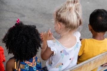 Nicole Dambreville à l’école primaire de l’Éperon de Saint-Paul