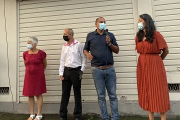 Brigitte Adame et David Belda départementales saint-denis 3 canton