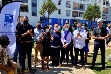Inauguration du jardin Merencienne