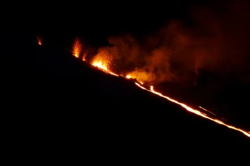 Eruption volcan