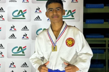Noa MIRANVILLE judoka médaillé france minimes