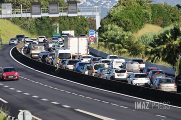 embouteillages de l'est vers le nord