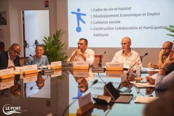 Le Port : Revue de projet pour le nouveau Contrat de Ville 