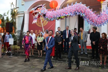 célébration du nouvel an chinois 2024 à la villa du département