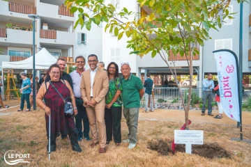 Le Port :  inauguration de la résidence Maputo 25 logements pour les travailleurs