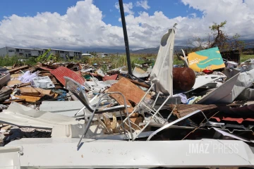 Cyclone Garance déchets 