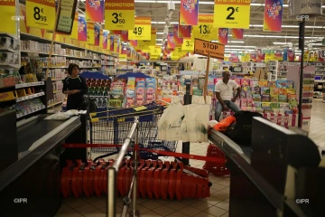Grève Carrefour Sainte-Clotilde
