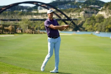 Le golfeur français Victor Perez lors du championnat du monde de match-play, le 28 mars 2021 à Austin au Texas