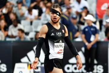 L'athlète français Wilfried Happio agressé et blessé au visage avant son titre de champion de France sur 400 m haies, le 25 juin à Caen