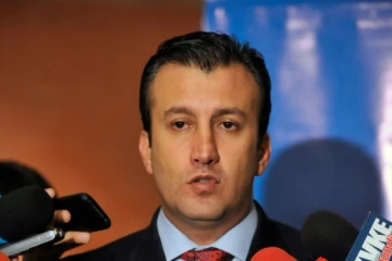 L'homme politique vénézuélien Tareck El Aissami, le 10 novembre 2011 à Caracas