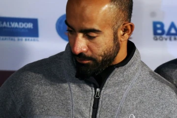 Fahad Al Hasni, le co-skipper d'Oman Sail, le 28 octobre 2017 au Havre