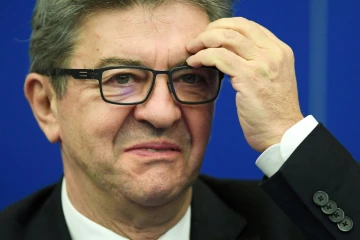 Le leader de la France insoumise Jean-Luc Mélenchon le 24 octobre 2018 à Strasbourg