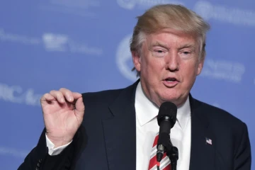 Le candidat républicain à la présidentielle américaine Donald Trump, le 9 septembre 2016 à Washington