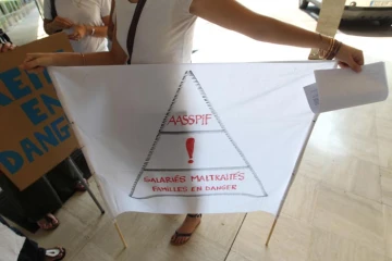 Lundi 24 Octobre 2011

Les salariés de L'AASSPIF au conseil général