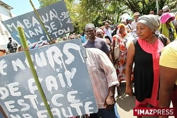 Manifestation à Mayotte (photo archives)