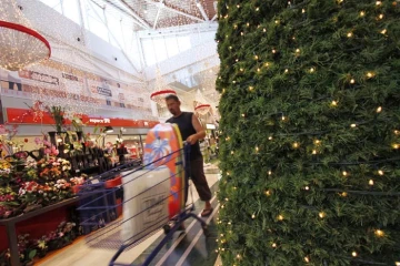 Noël dans les grandes surface