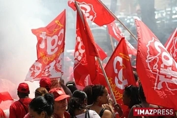 Mobilisation devant la préfecture (photo archives)