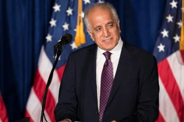 Zalmay Khalilzad, parle au Mayflower Hotel à Washington, le 27 avril 2016  