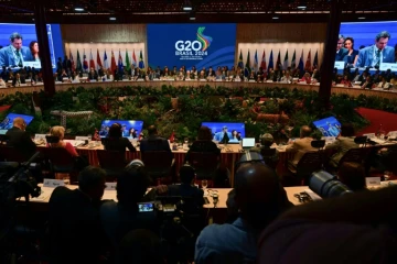 Le discours du ministre brésilien des Finances Fernando Haddad au lancement de l'Alliance mondiale contre la faim et la pauvreté lors du G20 à Rio de Janeiro, le 24 juillet 2024
