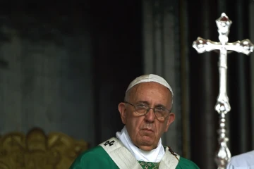 Le pape François célèbre la messe sur la place de la Révolution, le 20 septembre 2015 à La Havane