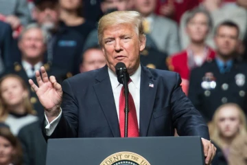 Le président américain Donald Trump, le 15 mars 2017 à Nashville, au Tennessee