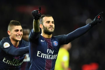 Jesé auteur du 2e but du PSG, sur penalty, face à Nantes, le 16 novembre 2016 au Parc des Princes