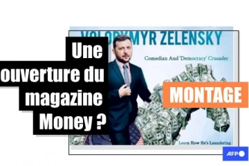   Attention, cette couverture du magazine Money sur Volodymyr Zelensky est un montage