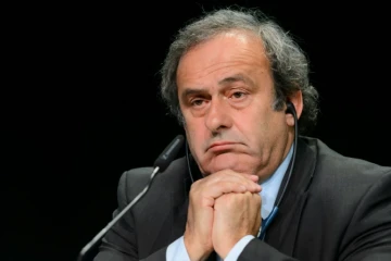 Le président de l'UEFA, Michel Platini, le 28 mai 2015 lors d'une conférence de presse à Zurich