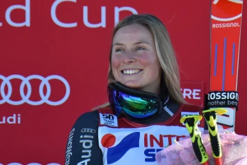 Tessa Worley le 10 décembre 2016 à Sestriere