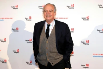 L'ex-ministre français de la Culture Frédéric Mitterrand au centre Pompidou à Paris, le 10 janvier 2017