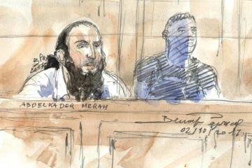 Abdelkader Merah parle devant la cour d'Assises de Paris le 2 octobre 2017 