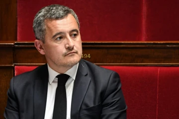 Le ministre de l'Intérieur Gérald Darmanin à l'Assemblée nationale, le 2 mai 2023 à Paris