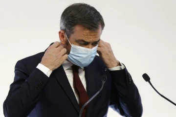 Le ministre de la Santé Olivier Véran le 29 octobre 2020 à Paris 
