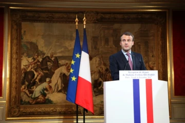 Emmanuel Macron, le 4 décembre 2017 à l'Elysée