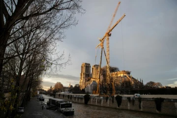 La cathédrale Notre-Dame de Paris, le 19 décembre 2019