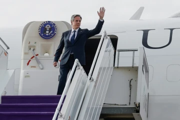 Le secrétaire d'État américain Antony Blinken est en Arabie saoudite, à Riyad le 29 avril 2024