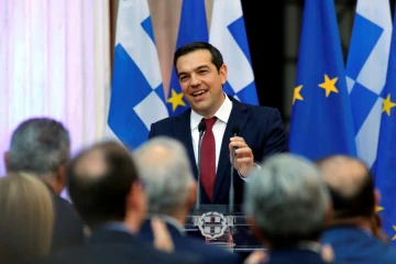 Le Premier ministre grec Alexis Tsipras à Athènes, le 22 juin 2018