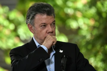 Le président colombien Juan Manuel Santos à Cali en Colombie, le 30 juin 2017