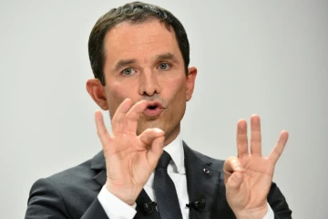 Benoît Hamon le 21 février 2017 à Blois