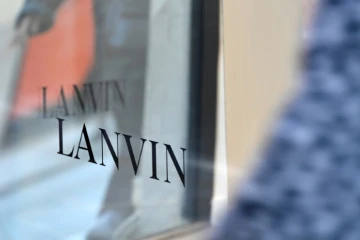 La boutique Lanvin le 22 février 2018 rue du Faubourg Saint-Honoré à Paris
