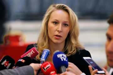 Marion Maréchal-Le Pen (FN) à Paris, le 29 avril 2017