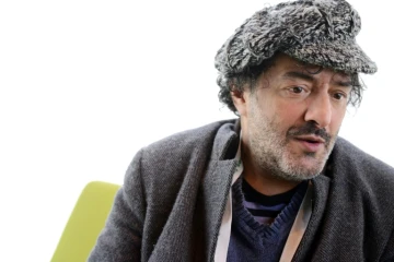 Le chanteur Rachid Taha à Rennes, le 7 décembre 2012