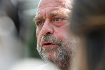 Le garde des Sceaux Eric Dupond-Moretti le 19 juillet 2021 à Beauvais 