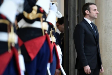 Le président Emmanuel Macron, le 17 mai 2017 à l'Elysée à Paris