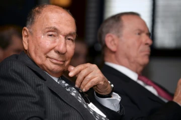 Serge Dassault à Saint-Cloud en banlieue de Paris le 10 mars 2016