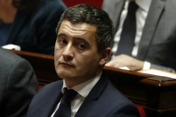 Le ministre des Comptes publics Gérald Darmanin à l'Assemblée nationale le 29 novembre 2017 à Paris